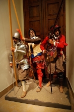 Recreación: Soldados de los Tercios de Flandes. MUSEO DEL EJÉRCITO.