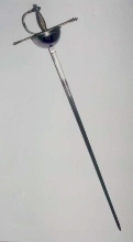 Espada atribuida a Pedro Calderón de la Barca. Museo del Ejército.