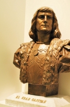 El Gran Capitán.Busto.Modelado.Autor Federico Amutio y Amil.1908.Procede del Museo de Infantería. Museo del Ejército.