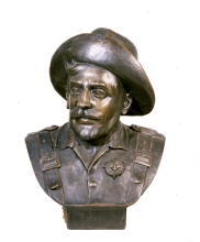 Escultura de Eloy Gonzalo, "HÉROE DE CASCORRO". Museo del Ejército.