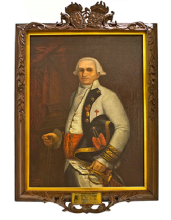 Retrato al óleo del General Antonio Gutiérrez de Otero. Museo del Ejército.