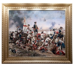 Bernardo de Gálvez. Óleo de Ferrer Dalmau. MUSEO DEL EJÉRCITO