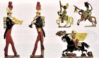 &nbsp;Los primeros soldaditos de plomo españoles. Museo del Ejército.