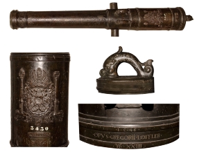 Composición. UNA PIEZA IMPERIAL.- Los cañones viajeros de Loeffler. Museo del Ejército.