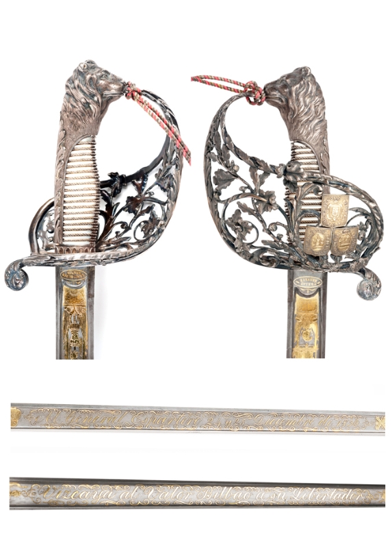 El espadón de Espartero. Foto: Museo del Ejército.