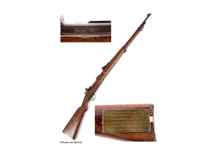 &nbsp;Fusil Mauser alemán G 98.