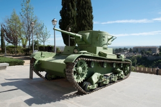 &nbsp;Blindado T-26B. Museo del Ejército