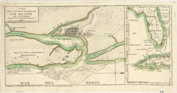 &nbsp;Mapa del antiguo Fuerte Mosé, en Florida. MUSEO DEL EJÉRCITO