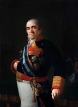 Retrato del Cap. Gral. Fco-Javier Castaños Aragorri, I Duque de Bailén - Vicente Rodes Aries