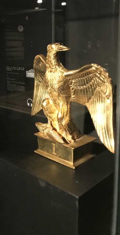 Águila del Museo del Santuario de Santa María de la Victoria (Málaga)