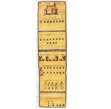Códice Azteca. Documentos manuscritos. Museo del Ejército.