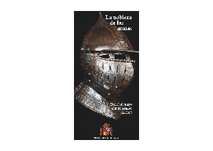 Cartel de la exposición temporal "LA NOBLEZA DE LAS ARMAS", que se inaugurará el día 18 de mayo/2023 en el Museo del Ejército.