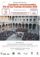 Concierto del Día de las Fuerzas Armadas 2026 en el Museo del Ejército