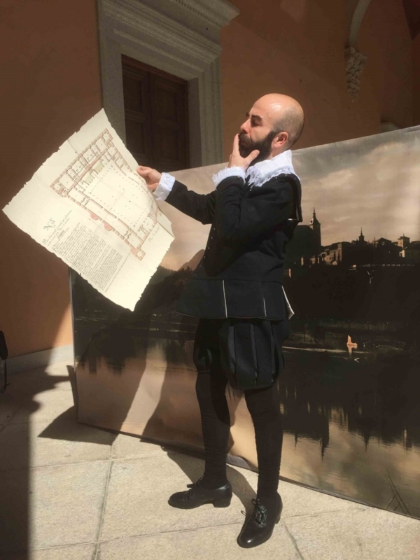 El arquitecto del Alcázar. FOTO: MUSEO DEL EJÉRCITO