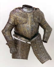 Armadura del tercer Duque de Feria. Sala de Medinaceli. Museo del Ejército.