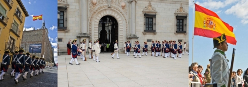 Desfile, Izado de Bandera y Relevo de la Guardia