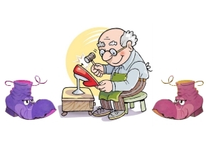 Un zapatero afortunado