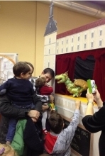 Teatro de guiñol en la Sala de Actividades Didácticas del MUSEO DEL EJÉRCITO