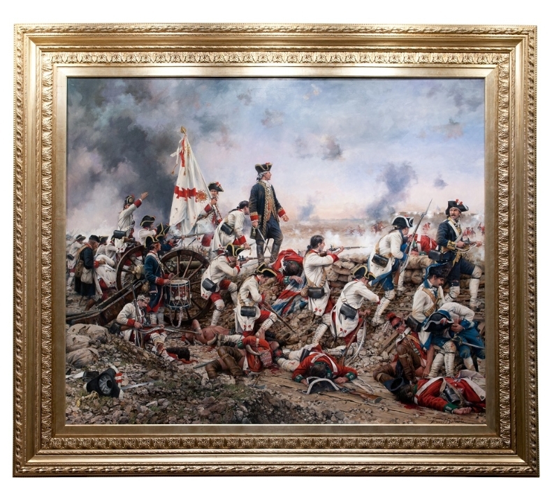 Bernardo de Gálvez. Óleo de Ferrer Dalmau. MUSEO DEL EJÉRCITO