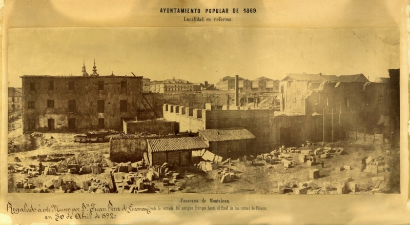 Fotografía de las ruinas del Parque de Artillería de Monteleón. 2.