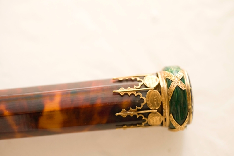 Detalle lateral bastón