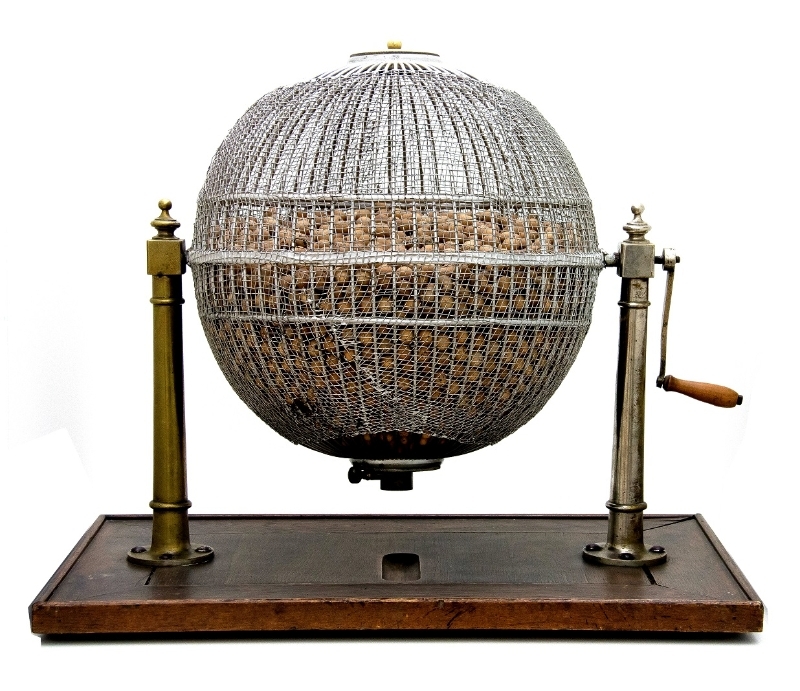 Bombo de quintos del siglo XIX