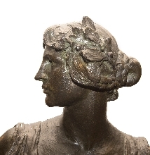 Escultura Diosa Clio