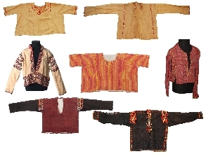 Tipologías de diferentes blusas