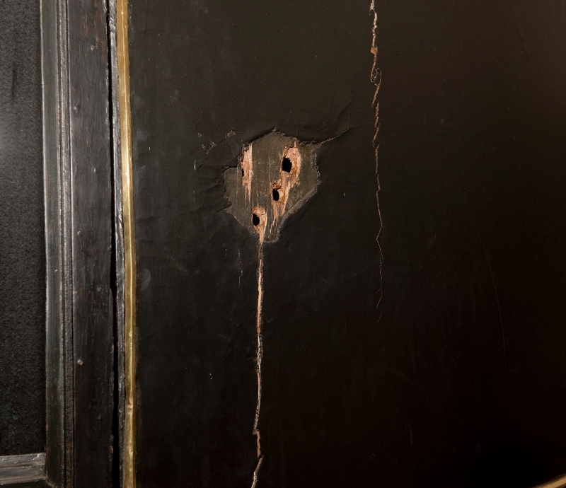 Impactos de bala en la berlina del General Prim