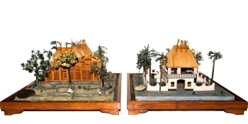 Las Casas de Nipa del Museo del Ejército