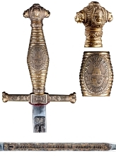 Espada filipina. Composición.