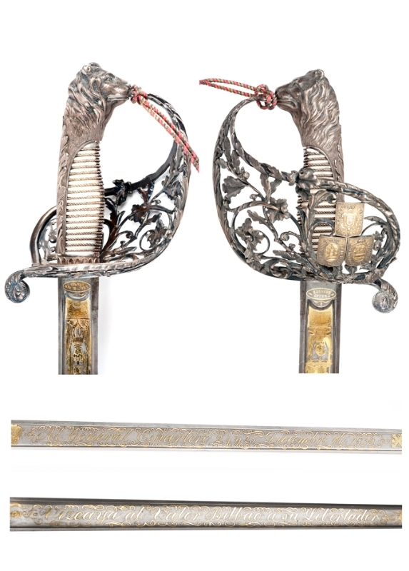 El espadón de Espartero. Foto: Museo del Ejército.