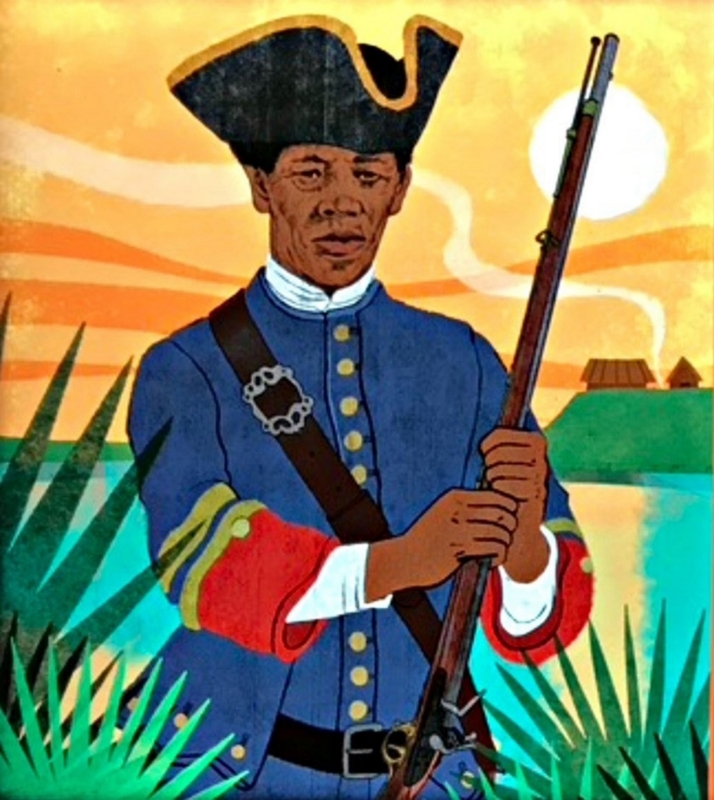 Francisco Menéndez, según imagen de cartel promocional. Cortesía del Smithsonian Museum of American History