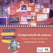 Segunda fase o semana de los campamentos infantiles de  verano en el Museo del Ejército