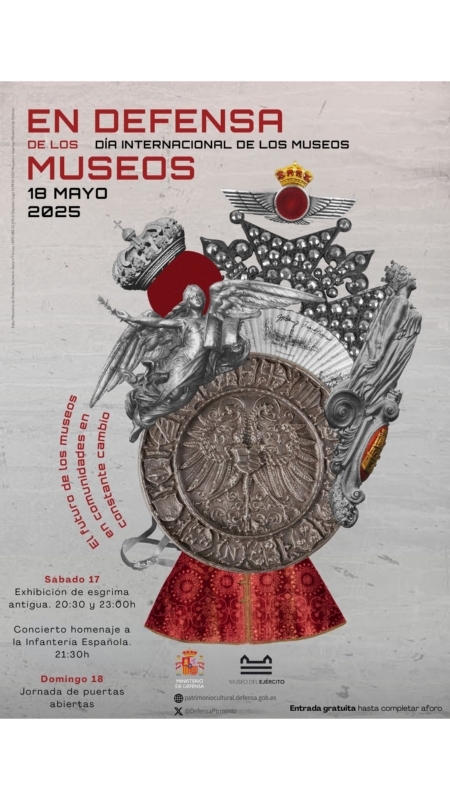Cartel "En defensa de los Museos" / MUSEO DEL EJÉRCITO