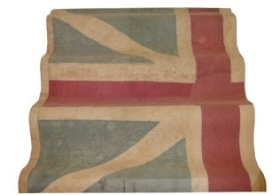 Bandera inglesa tomada en América por Bernardo de Gálvez