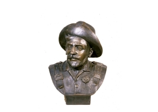  Busto de Eloy Gonzalo que puede contemplarse en la muestra "1898 el final de cuatrocientos años de Cuba y Filipinas españolas". MUSEO DEL EJÉRCITO.