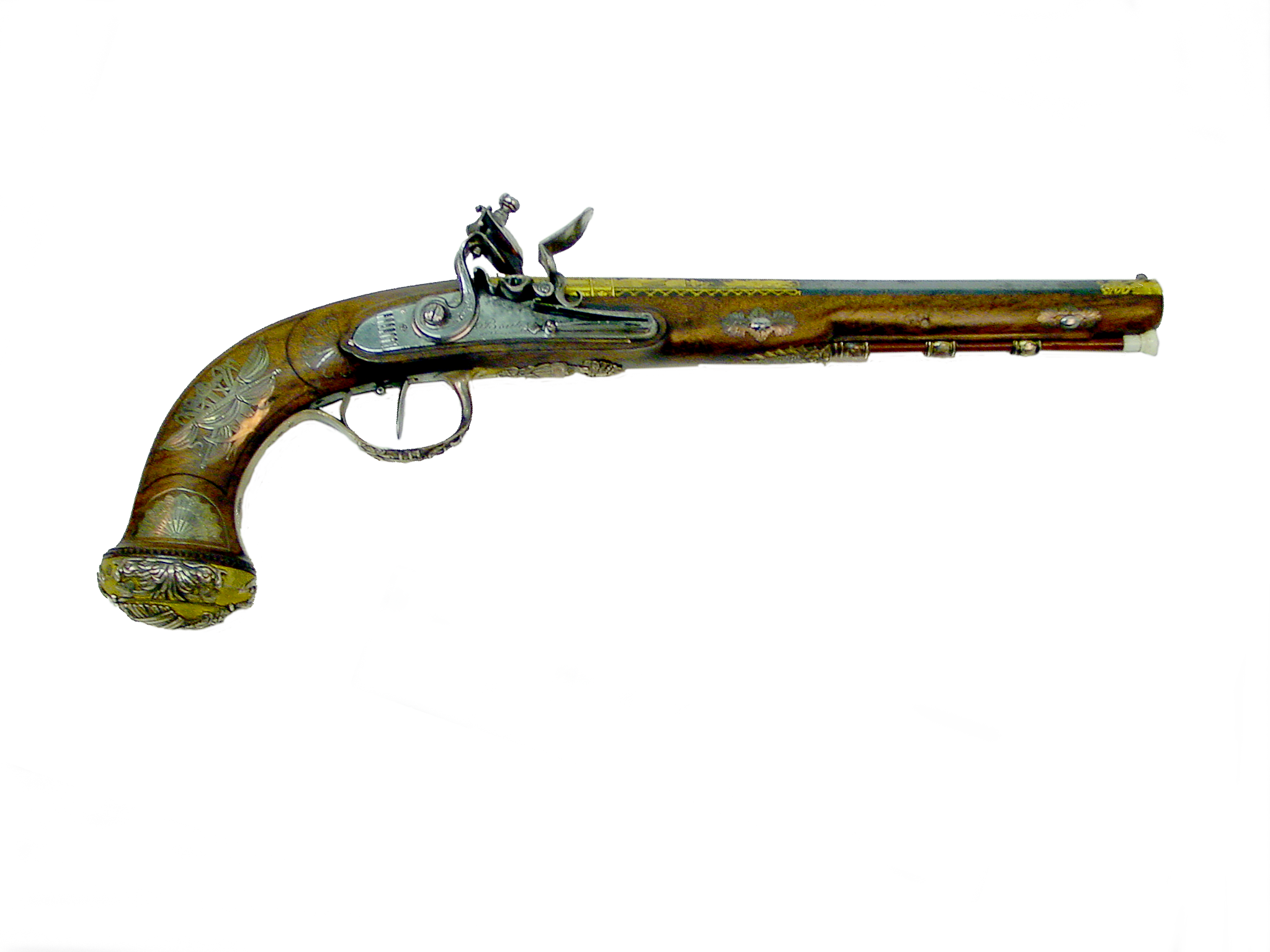 French flintlock pistol 