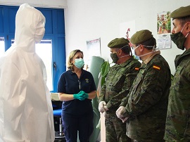 El JEME visita los Centros Logísticos del Ejército