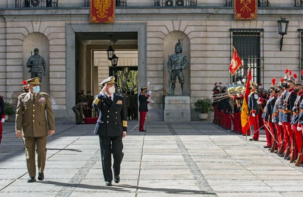 Primera visita del Jefe de Estado Mayor de la Defensa al Cuartel General del Ejército de Tierra