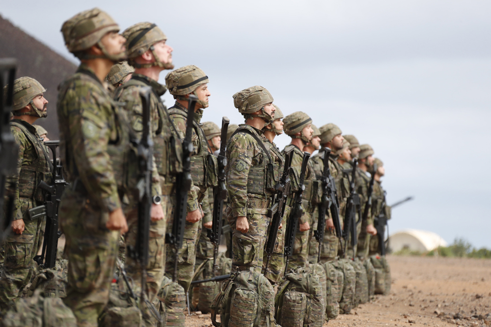 Formación durante la visita  