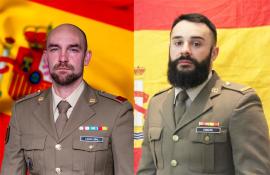 Militares que se preparan para la misión en Letonia auxilian a varios heridos en un accidente de tráfico