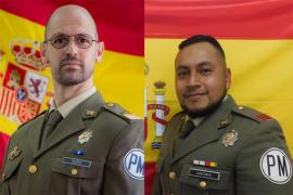 Sargento 1&ordm; Rufo y cabo Chachalo