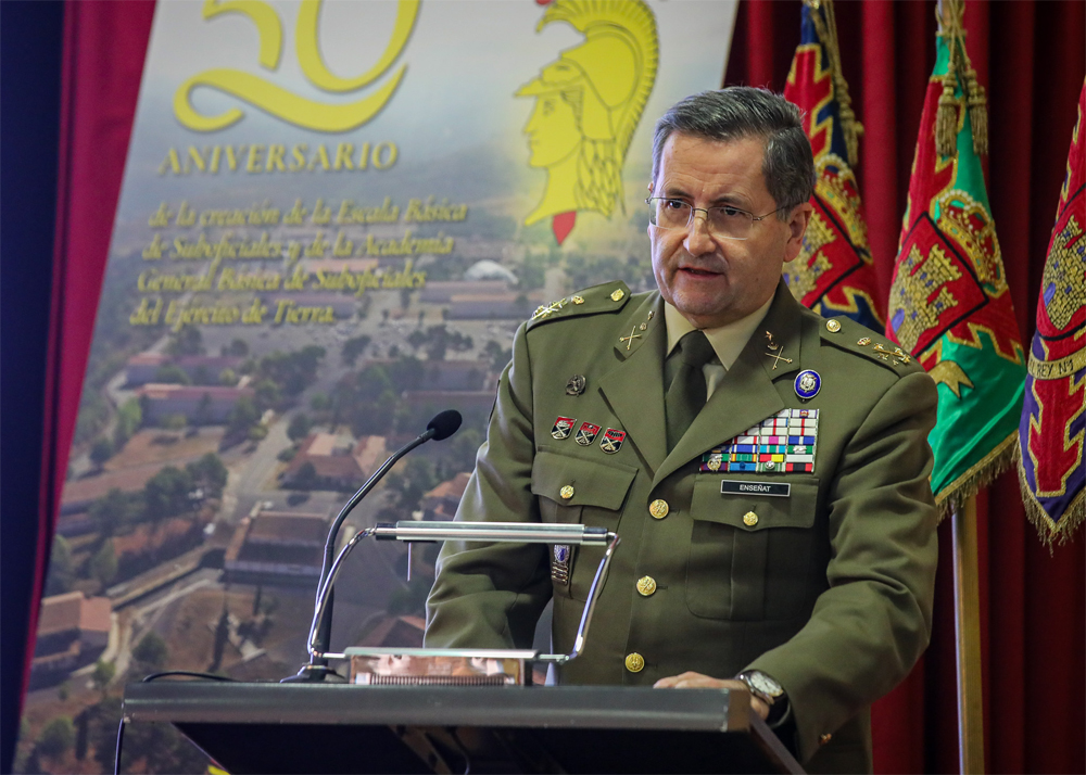 Alocución del JEME durante el acto