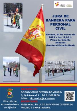 Jura de Bandera de personal civil