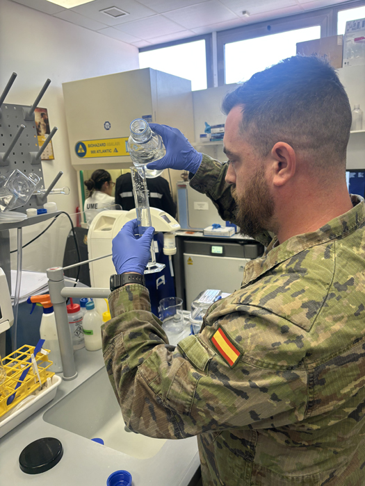 Jornadas de identificación temprana de agentes NBQ en Torrejón de Ardoz (Madrid)