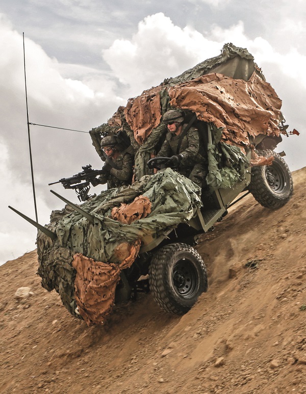 'On wheels': mechanical 'mule' 'Falcata'