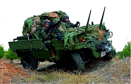 El nuevo vehículo en acción El nuevo vehículo en acción