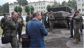 El PAO cubriendo una visita de alto nivel