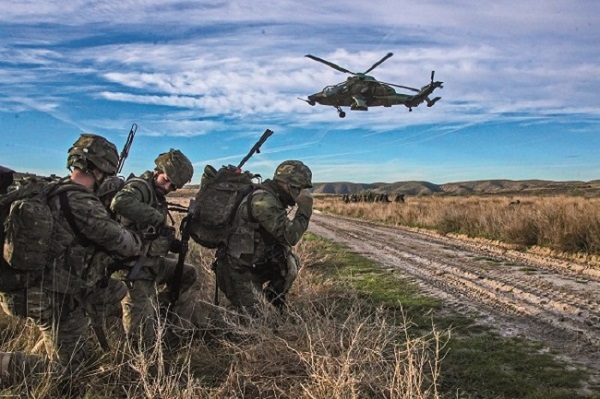 Ex. 'Quick Lion'. Last set-up. 